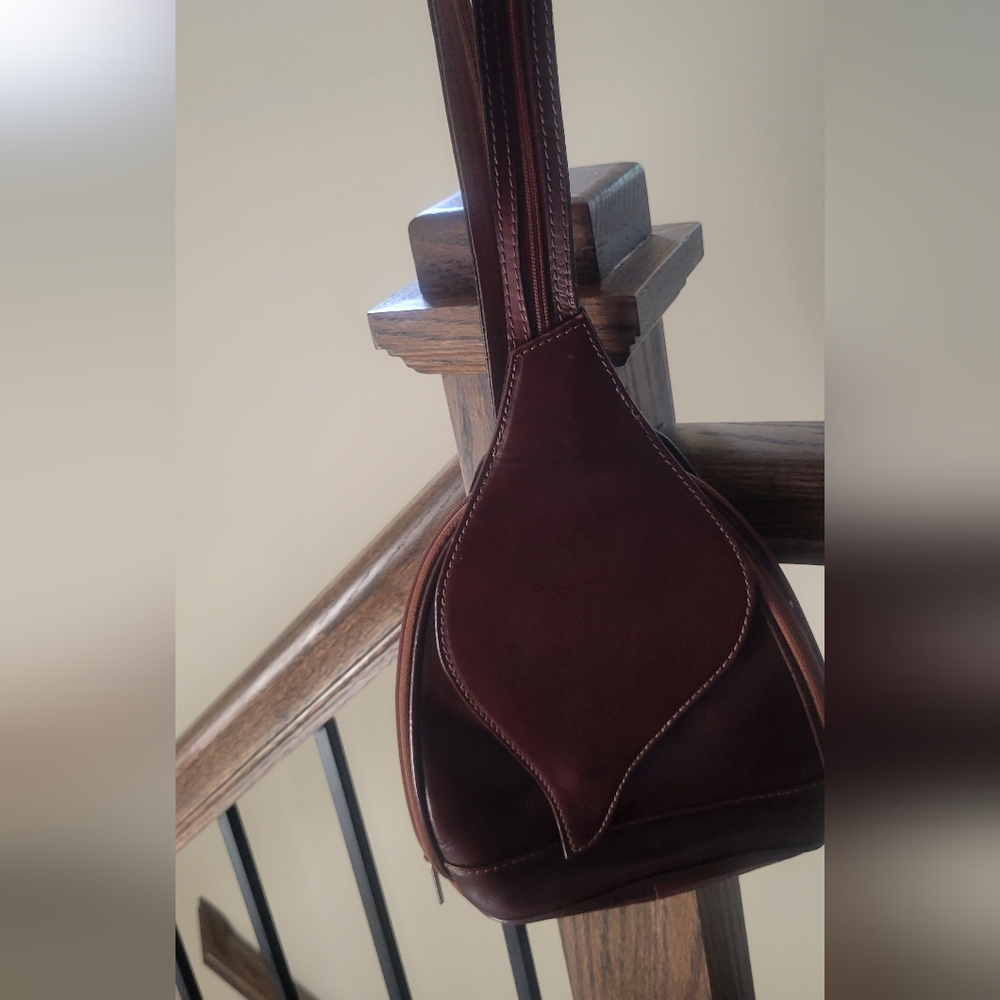 Genuine leather backpack